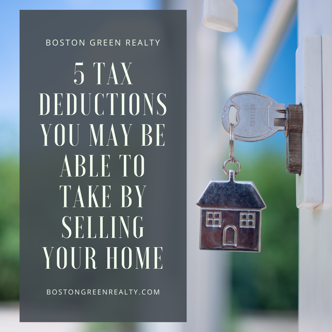 5 Tax Deductions You May Be Able to Take by Selling your home